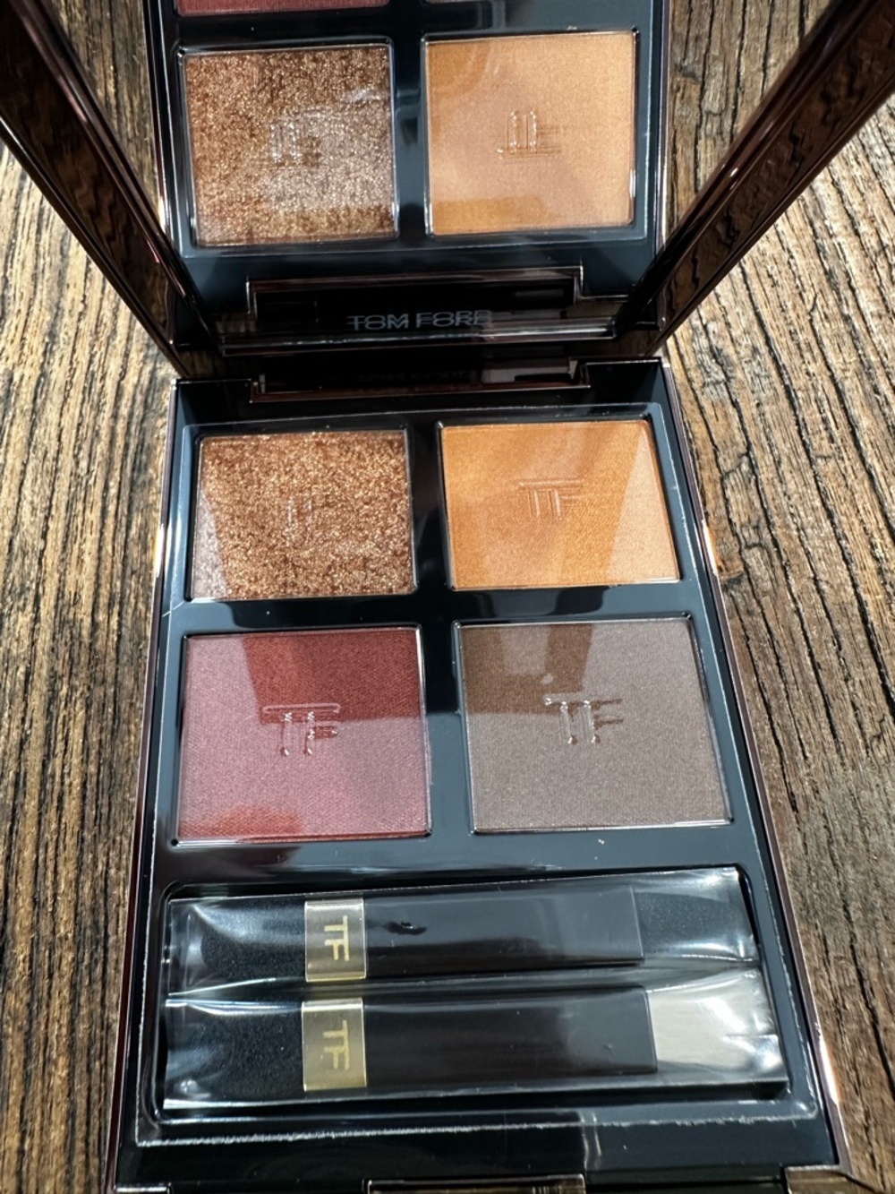 Tom Ford Eye Color Quad 26 Leopard Sun - Brown & Gold Palette